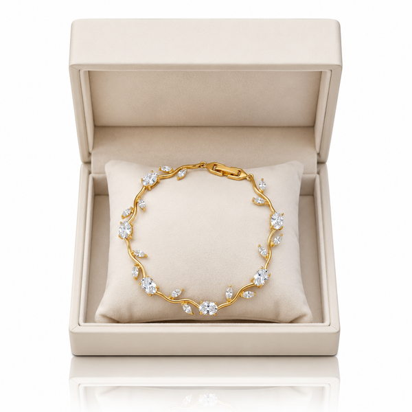 Crystal Tulip Bracelet