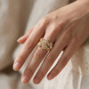 Opaline Stud Ring