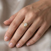 Simple Gold Diamond Ring