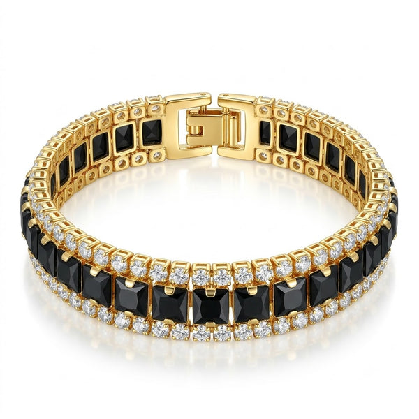 Midnight Royale Crystal Bracelet