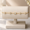 Crystal Rectangular Cut Bracelet