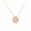 Pink clover Nacklace