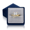 Cross Studded Diamond Ring