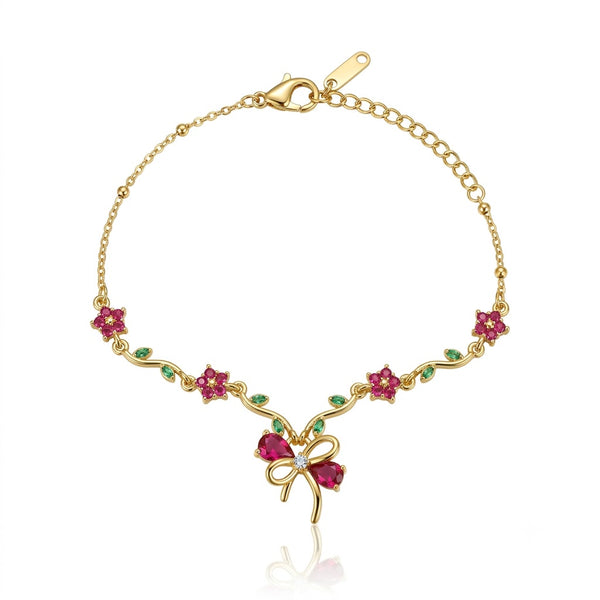 Twinkle Crystal Bloom Bracelet