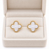 White Clover Earrings