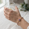 Lavi Flower studded chain Bracelet