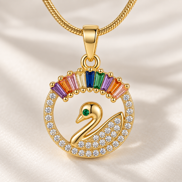 Swan Crystal Necklace