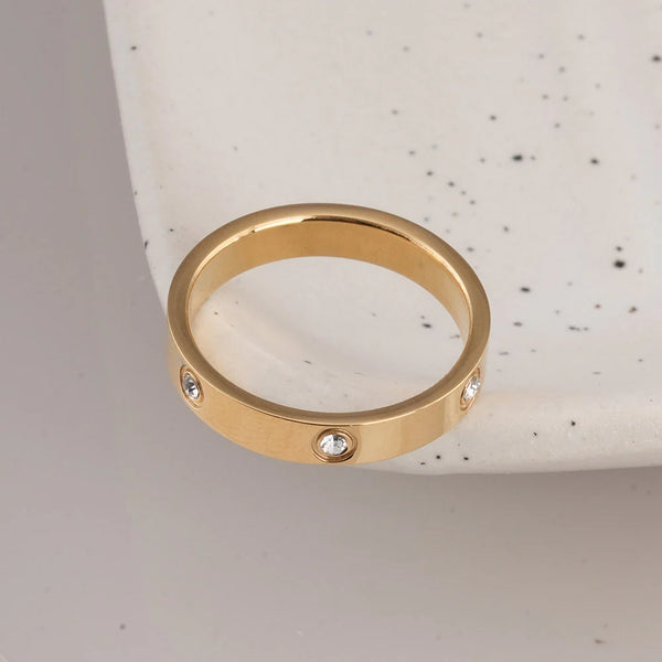 Women's Gold Band Ring