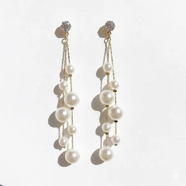 Pearl Dangle Earrings