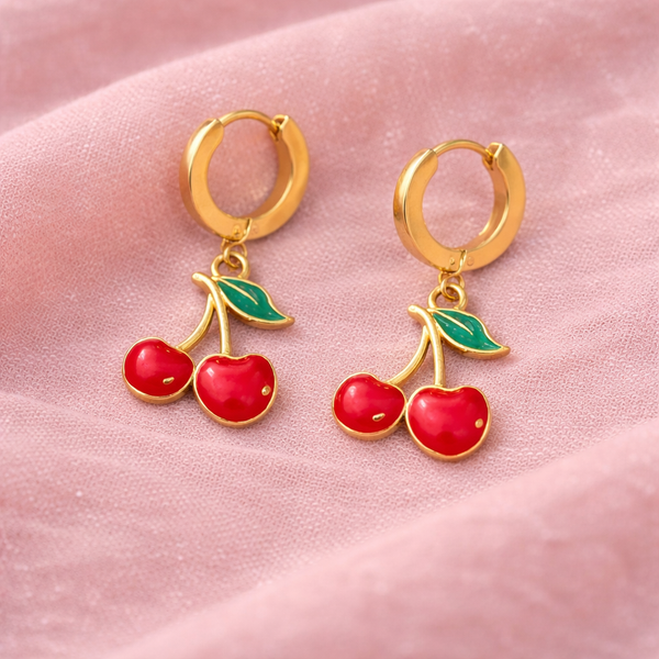 Duo Cherry Earrings