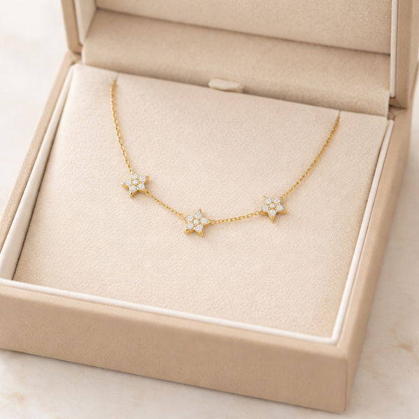 Crystal Star Necklace