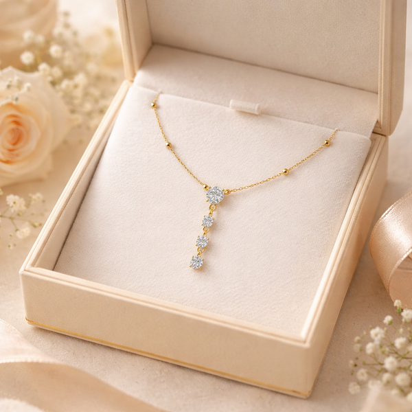 Dangled Stones Necklace