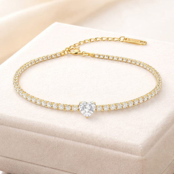 Crystal Heart Nene Bracelet