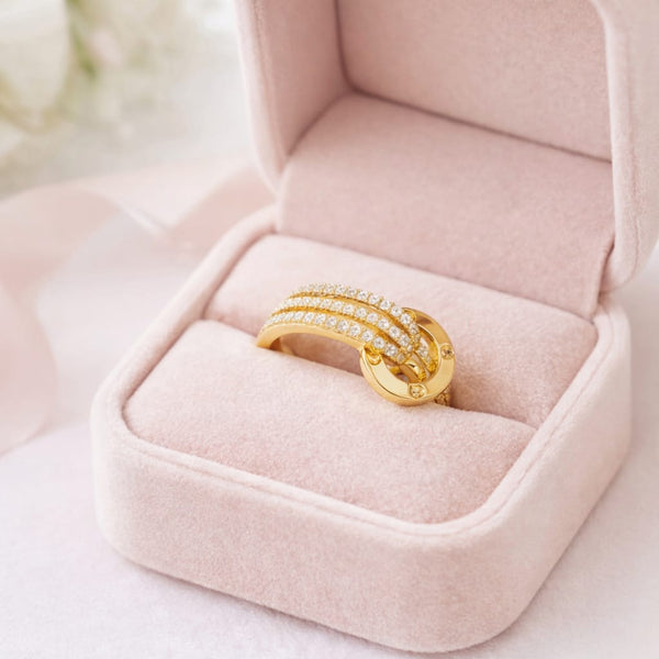 Pave Set Ring