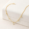 Multi Crystal Heart Necklace