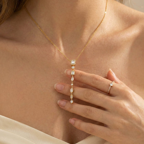 Zirconi Crystal Necklace
