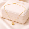 Solid Gold Dainty HeartNecklace