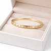 Multi Motifs Engraved Bracelet