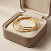 Minimal Thin Bangles- Set of 3