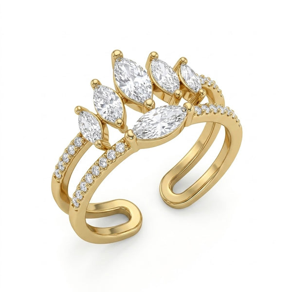 Marquee Cluster Ring