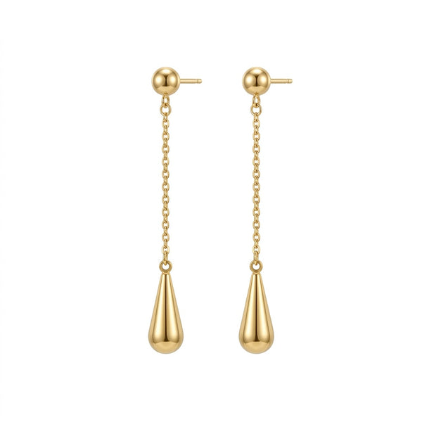 Gold Drops Earrings