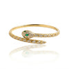 Diamond Embroided Serpent Bracelet