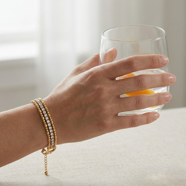 Multilayer Morse Bracelet