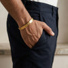 EtchedGold Men’s Bracelet