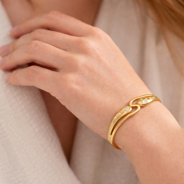 Drop Ends Mini crystal StudBracelet