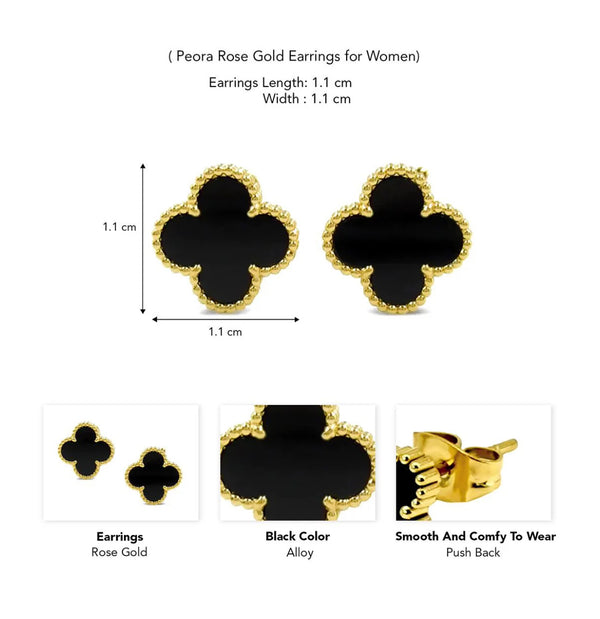 Black Clover Earrings