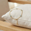 Crystal Sphere Chain Bracelet