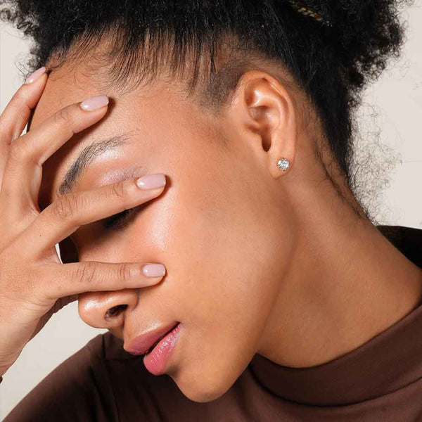 Everyday Diamond Stud Earrings