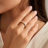 Etoile Crystal Band Ring