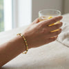 Emerald Line Bamboo Bracelet