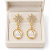Crystal Star Earrings