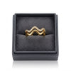 Studded Wave Ring