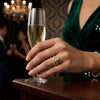 Cross Studded Diamond Ring