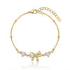 Crystal Bow Fairy Bracelet