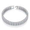 Luxe Dual Nene Bracelet Silver