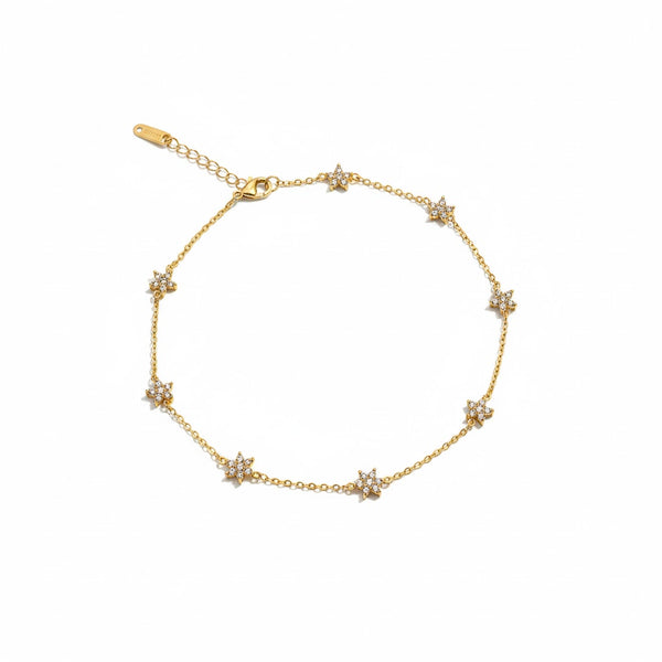Star Charm Stud Bracelet
