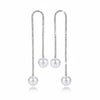 U Pearl drop Earrings