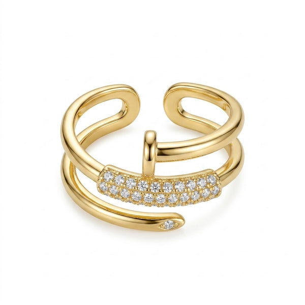 Lunar Nail Ring