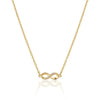 Studded Infinity Necklace