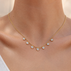 Heart Charm Ball Chain Necklace