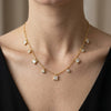 Cube Crystal Chime Necklace