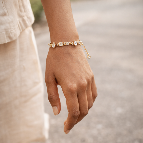 Grace Sparkle Chain Bracelet