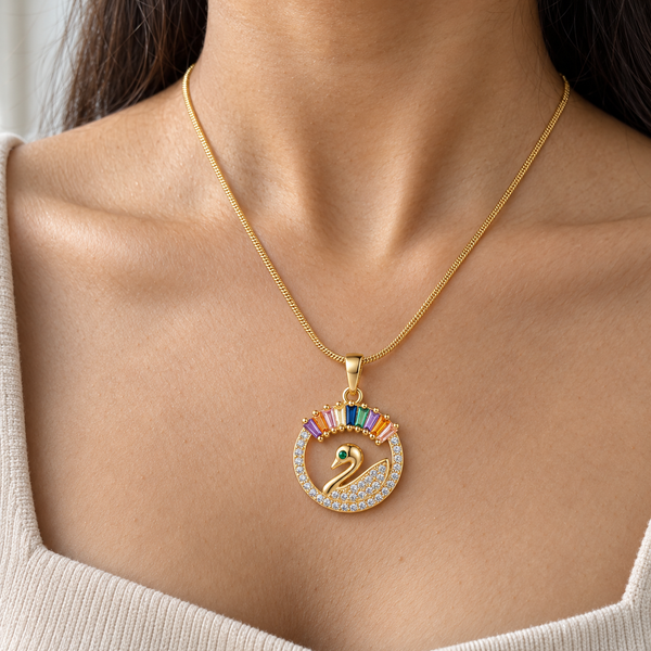 Swan Crystal Necklace
