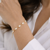 Drop Crystal Chain Bracelet