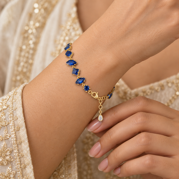 Sapphire Crystal Bracelet