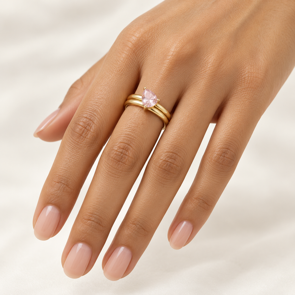 Lavi Pear Cut Ring